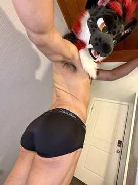 Black Calvin Klein Briefs back