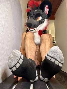 Black Puma Socks Pair #2 front